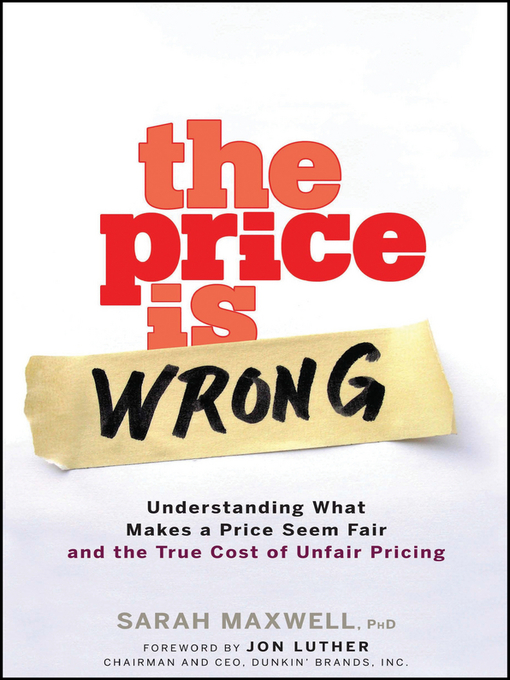 Title details for The Price is Wrong by Sarah Maxwell - Wait list